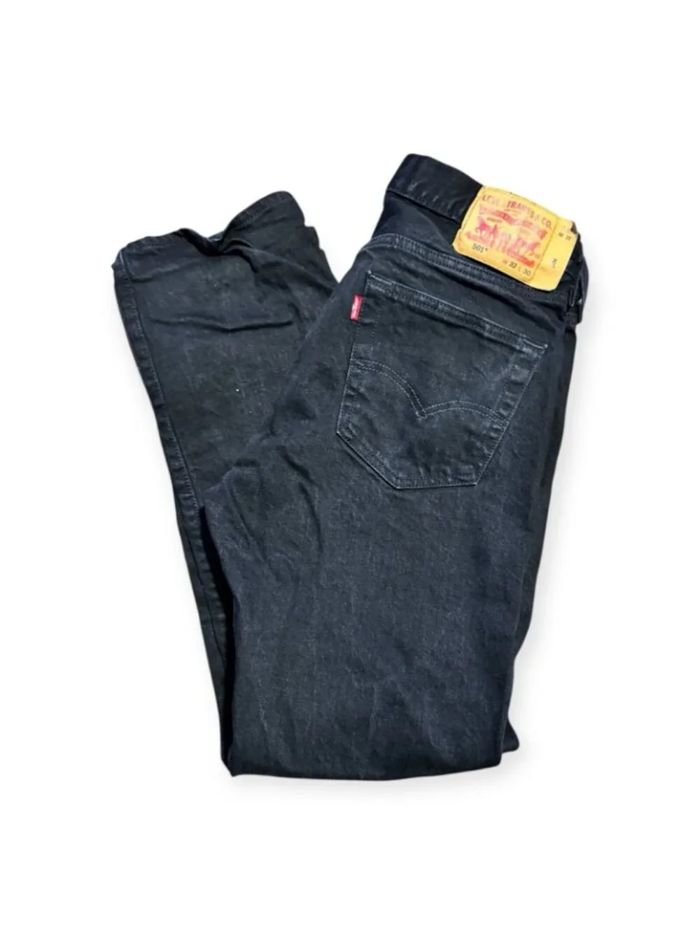 Vintage Levi's 501 Jeans Men 32x30 Dark Wash Button Fly Original Fit Straight MX